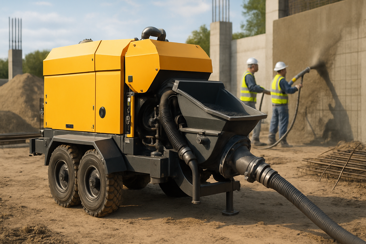découvrez nos conseils pour choisir la machine à béton projeté adaptée à vos besoins et garantir la qualité de vos travaux de construction.