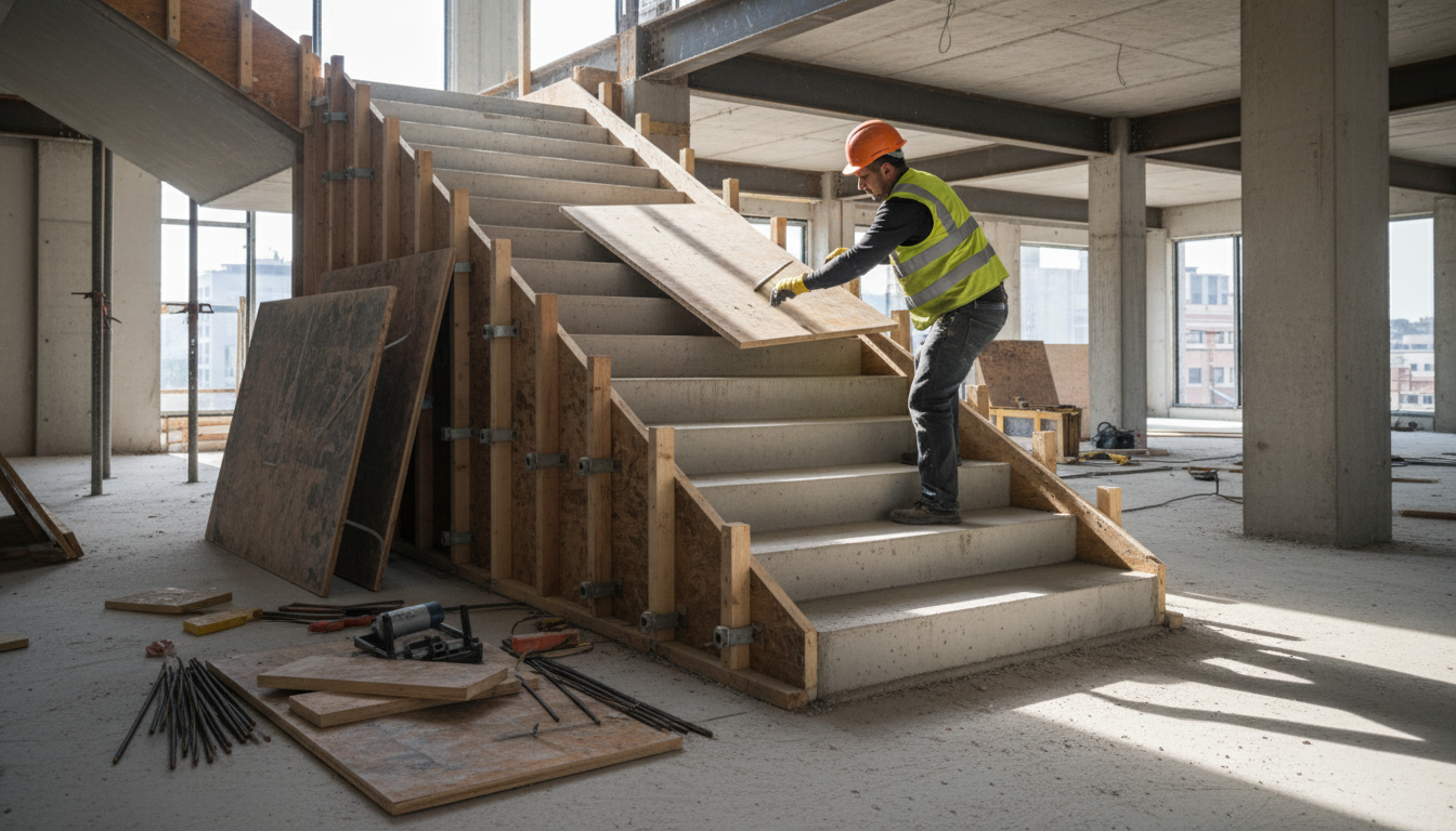 découvrez tout ce qu'il faut savoir sur le décoffrage d’escalier : méthodes efficaces, conseils pratiques et astuces pour réussir cette étape essentielle de construction en toute sécurité.