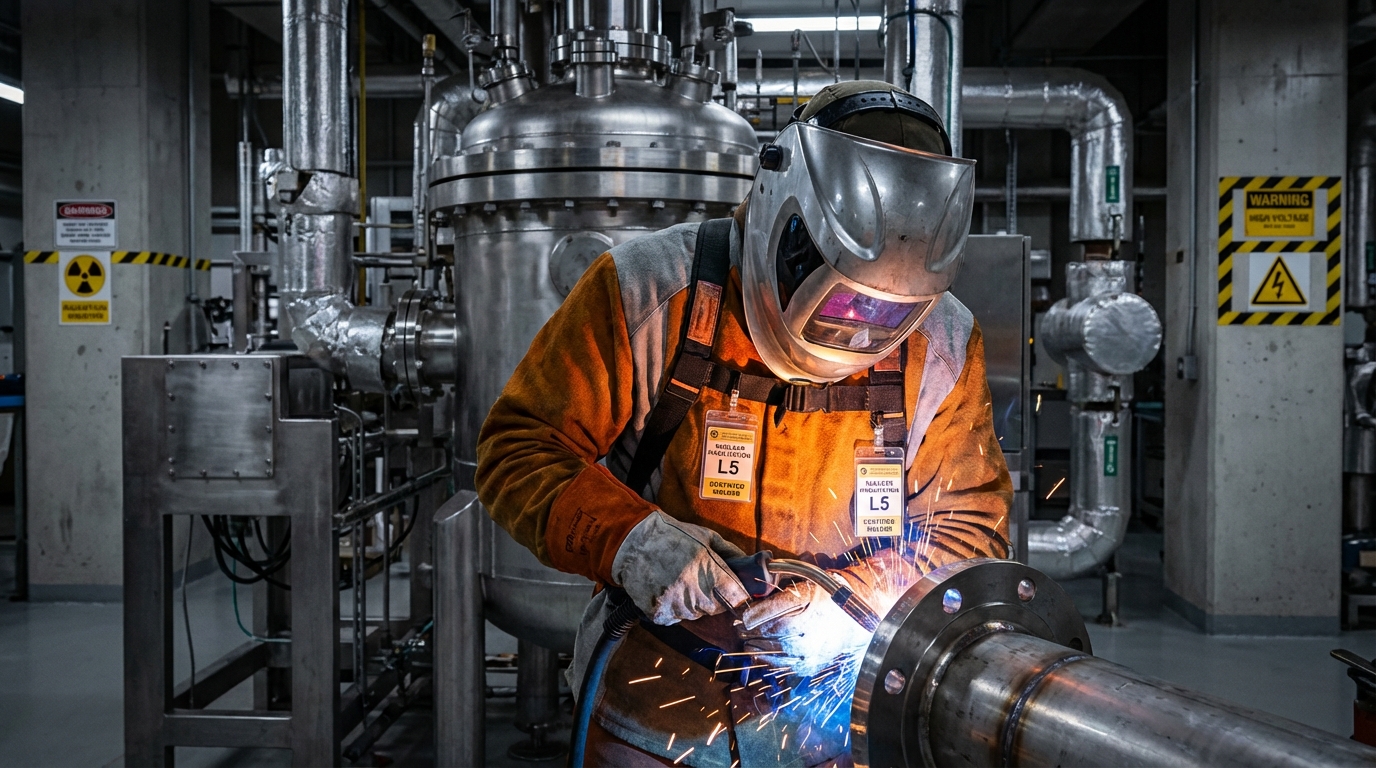 découvrez la formation pour devenir soudeur nucléaire : parcours complet, habilitations nécessaires et niveau de salaire à viser dans ce secteur spécialisé.