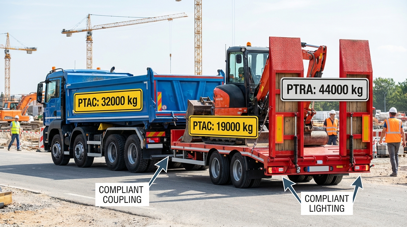découvrez ce que vous pouvez légalement tracter avec un camion benne et une remorque, ainsi que les situations qui peuvent devenir risquées pour votre sécurité et votre conformité.