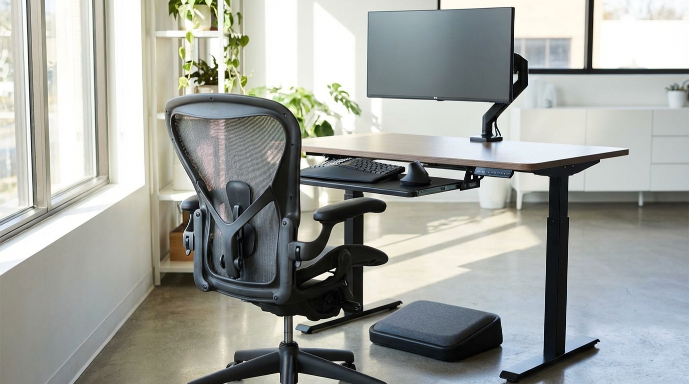 découvrez comment ajuster votre poste de travail en position assise au bureau pour prévenir et soulager les douleurs dorsales efficacement.