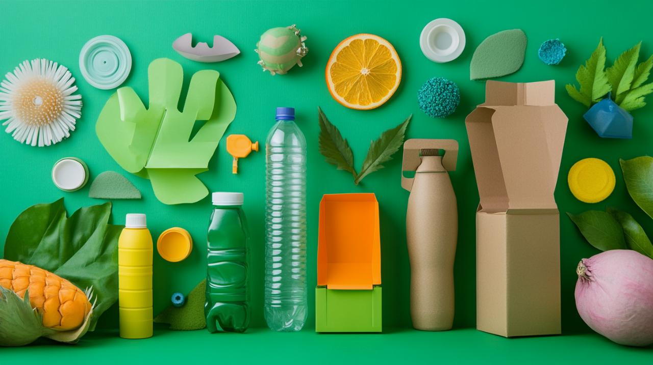 emballages plastiques, carton, naturels