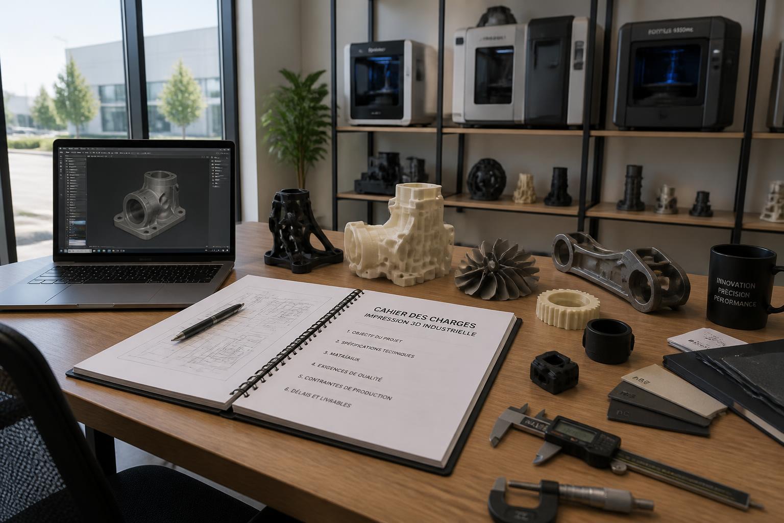 découvrez les éléments essentiels à inclure dans un cahier des charges pour une commande d'impression 3d industrielle, afin d'assurer précision, qualité et conformité tout au long du processus.