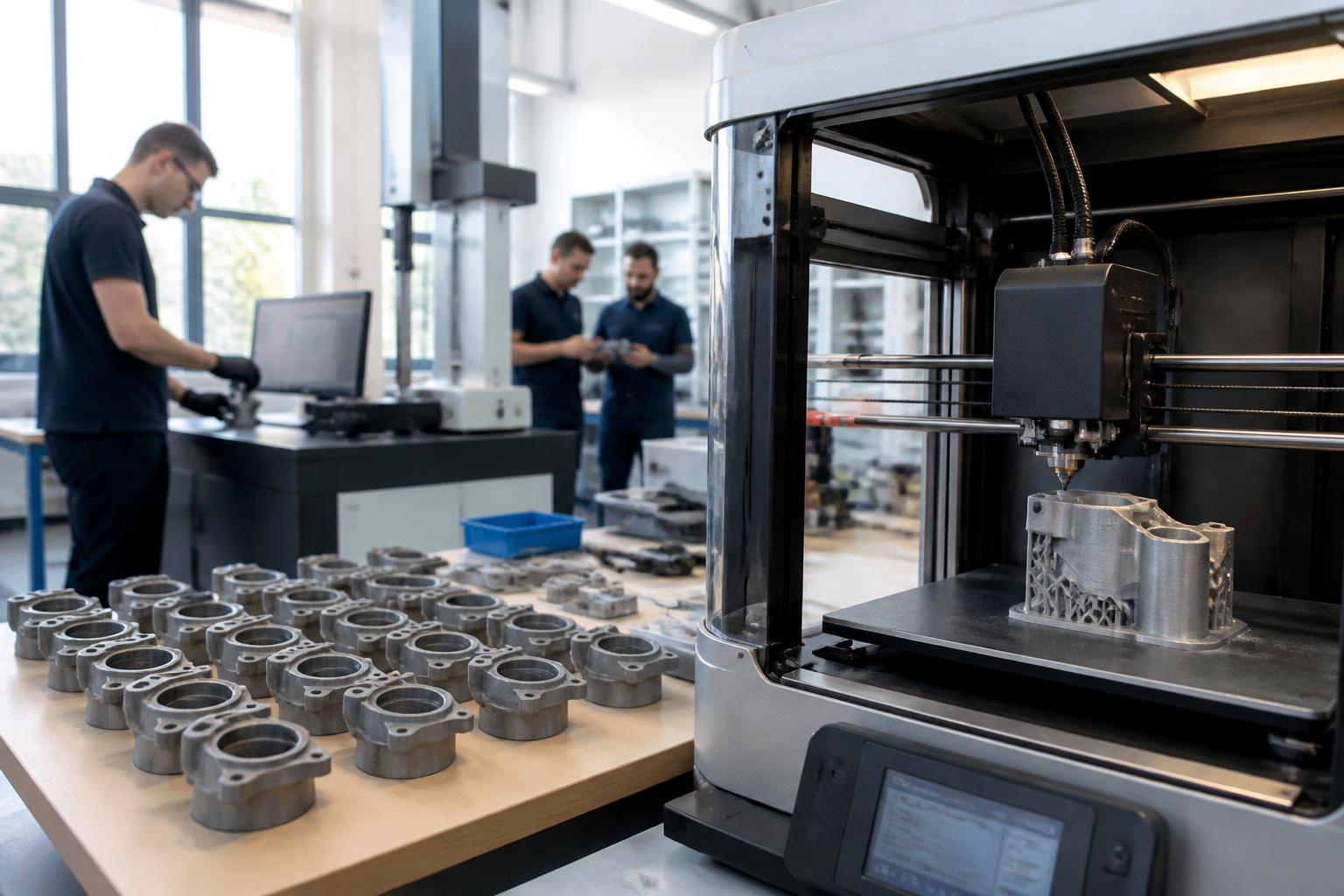 découvrez comment réussir la transition de l'impression 3d de la pièce unique à la petite série en maintenant une qualité optimale et en optimisant votre production industrielle.