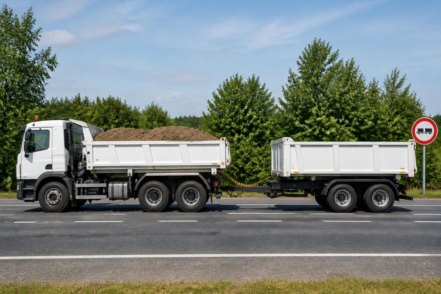 découvrez comment calculer le ptra d'un ensemble routier benne + remorque, et comprenez son impact sur le permis de conduire et l'assurance pour une conduite en toute sérénité.