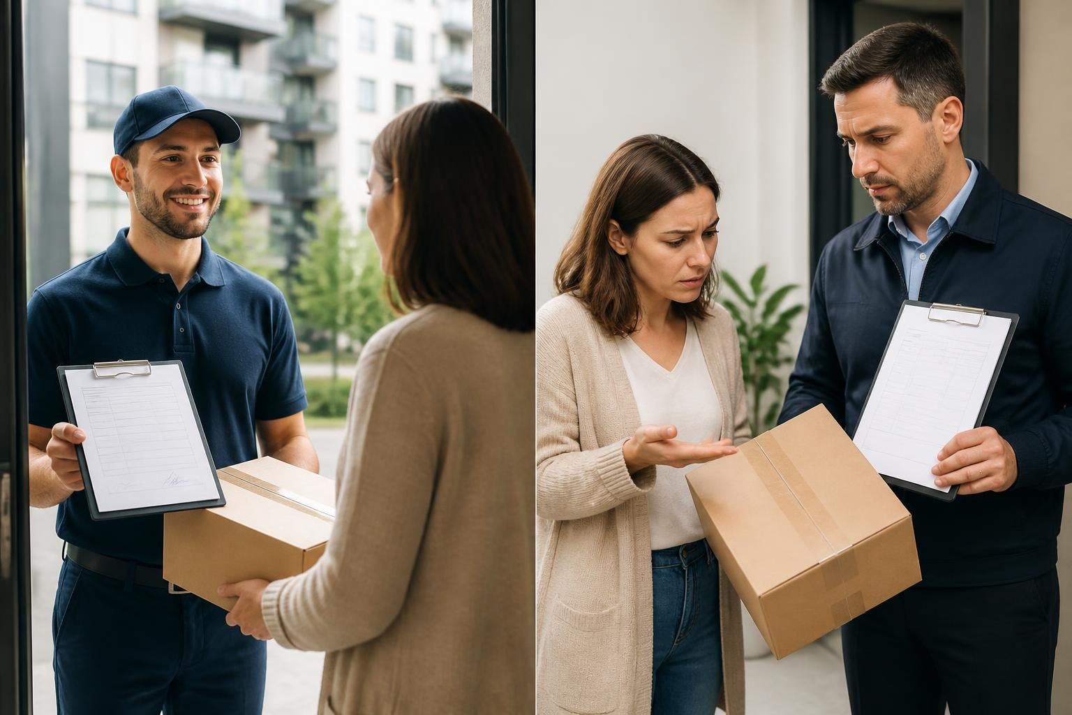 découvrez la différence juridique entre bon de livraison et bon de réception, et comment elle protège le livreur en cas de contestation du client.